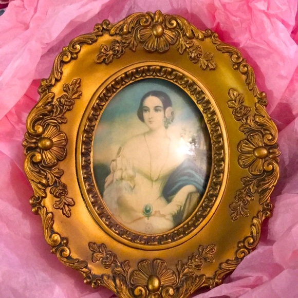 Vintage Cameo creations framed picture - Picture 2 of 5